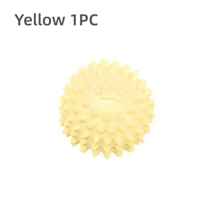 Pet Toys Dog Chewing Ball Toy Interactive Rubber Ball for Small Large Dog Cat Pet Tooth Cleaning Ball Pet Accessories