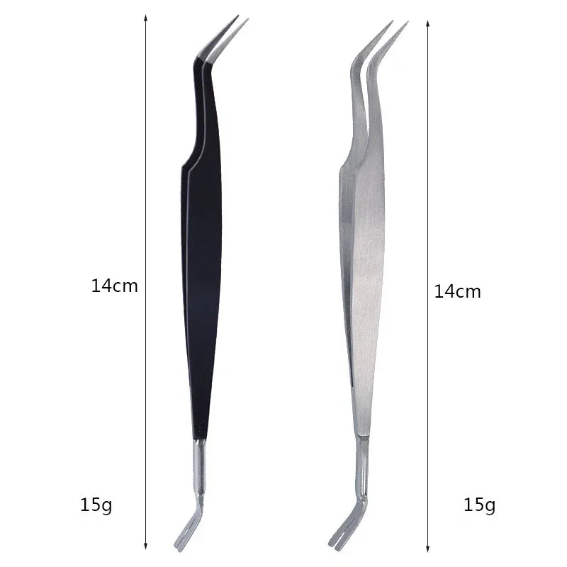 2 in 1 Tick Remover Tool Professional Removal Tweezers for Humans & Pets Pets Flea and Tick Removal Remover Tools