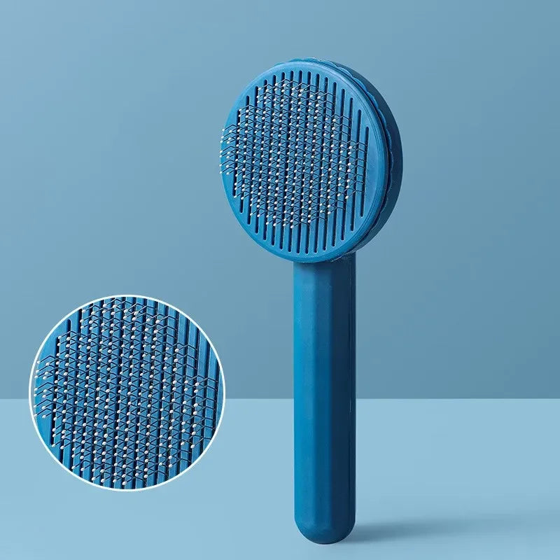 Pet Dog Hair Brush Cat Comb Grooming and Care Cat Brush Stainless Steel Comb for Long Hair Dogs Cleaning Pets Dogs Accessories