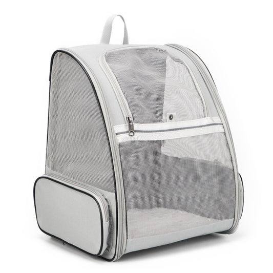Large Foldable Pet Carrier Breathable Outdoor Shoulder Dog Cat Travel Backpack