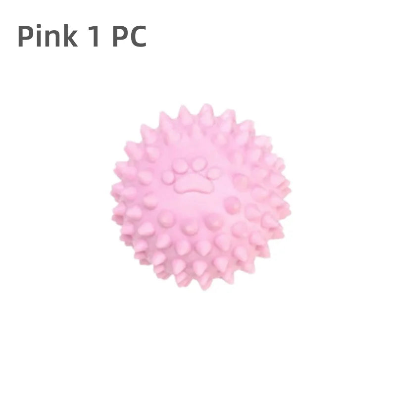 Pet Toys Dog Chewing Ball Toy Interactive Rubber Ball for Small Large Dog Cat Pet Tooth Cleaning Ball Pet Accessories