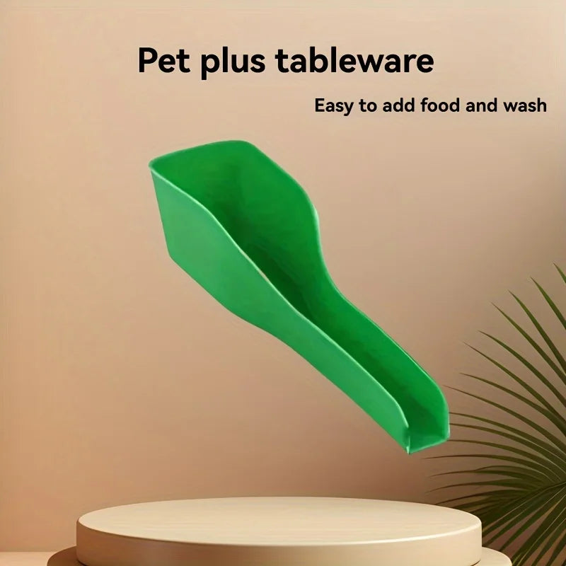 Easyclean Bird Feeder, ABS Plastic Pet Food Scoop, No-Electricity Pet Feeding Spoon, Washable Pet Supplies for Bird Feeding