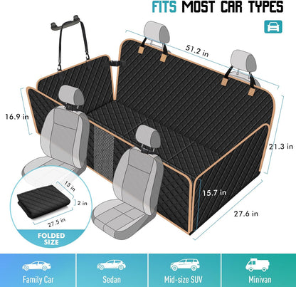 Hard-Bottom Back Seat Extender & Dog Hammock