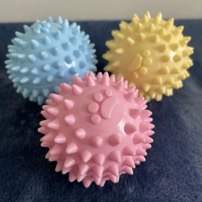 Pet Toys Dog Chewing Ball Toy Interactive Rubber Ball for Small Large Dog Cat Pet Tooth Cleaning Ball Pet Accessories