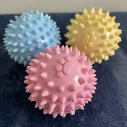 Pet Toys Dog Chewing Ball Toy Interactive Rubber Ball for Small Large Dog Cat Pet Tooth Cleaning Ball Pet Accessories