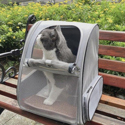 Large Foldable Pet Carrier Breathable Outdoor Shoulder Dog Cat Travel Backpack