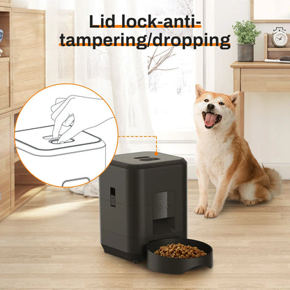 HEYBO Smart Pet Feeder | Automatic, 2L Capacity for Cats & Dogs