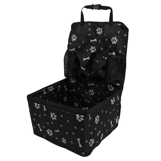Dog Car Seat with Storage Pocket,Travel Dog Bag Cover Folding Hammock Pet Carriers and Travel Gear for Small Medium Dog Supplies