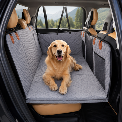 Car Hard Bottom Pet Back Seat Cover