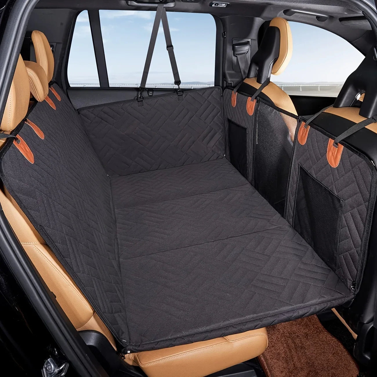 Car Hard Bottom Pet Back Seat Cover