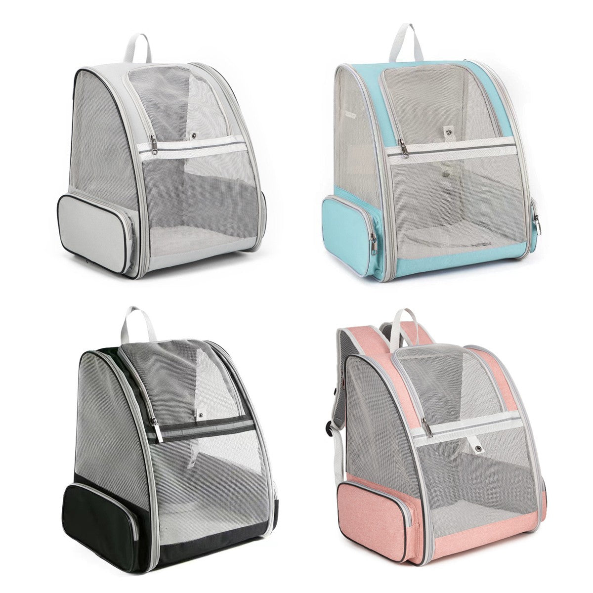 Large Foldable Pet Carrier Breathable Outdoor Shoulder Dog Cat Travel Backpack