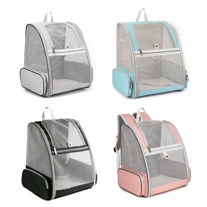 Large Foldable Pet Carrier Breathable Outdoor Shoulder Dog Cat Travel Backpack