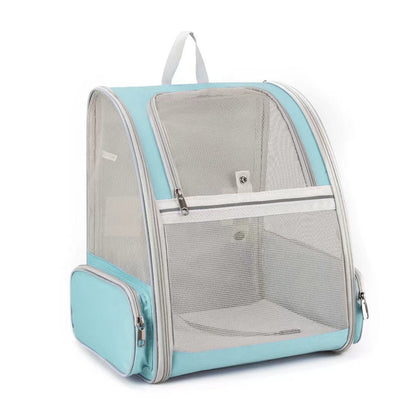 Large Foldable Pet Carrier Breathable Outdoor Shoulder Dog Cat Travel Backpack