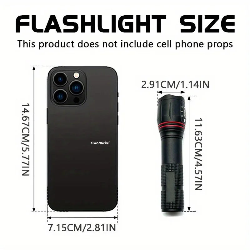 395Nm LED UV Flashlight Rechargeable Zoomable Torch Light for Pet Urine Stain Detector Tools Lantern Money Fluorescer Detector
