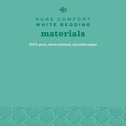 Pure Comfort Bedding, 8.2 Litre, White