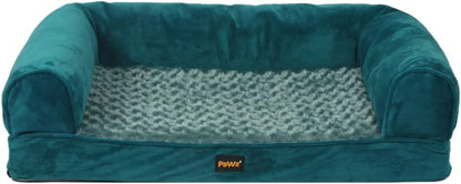 Pet Bed Sofa Dog Bedding Soft Warm Mattress Cushion Pillow Mat Plush XXL, Skin-Friendly Dog Bed Pillow, Orthopedic Dog Bed, Relieves Stress for Pet, Detachable Machine Washable Pet Plush Bed,Blue