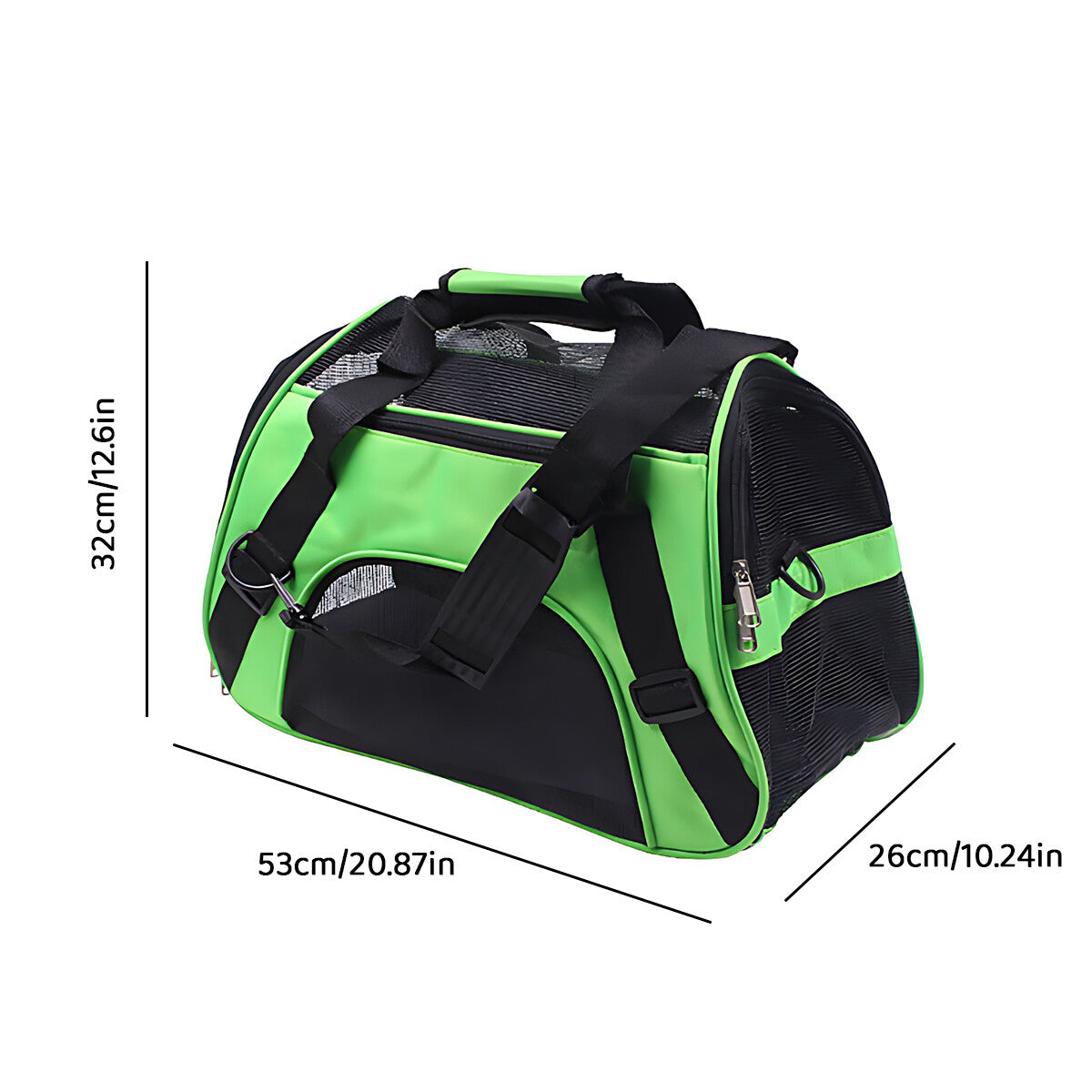 Pet Carrier Bag Portable Large Cat Dog Comfort Tote Travel Bag Airline Approved