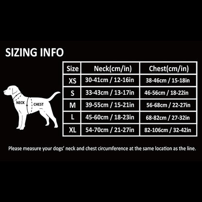 TLH6071 Dog Harness Adjustable Reflective No Pull Durable Vest for Pets Car Travel Outdoor (Orange,M)