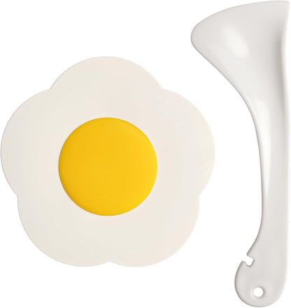 Pet Food Can Lids, Universal Size Can Covers for Dog and Cat Cans, Silicone Cat Food Top with Sunflower Shape One Fit 3 Standard, Multifunctional Pet Can Opener Can Spoons (2 Pieces)